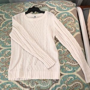Old Navy Cream Sweater
